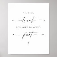 Minimalistische Leckerei für Ihre Tanzfüße