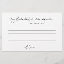 Minimalistische Liebe - meine Lieblingsspeicherkar