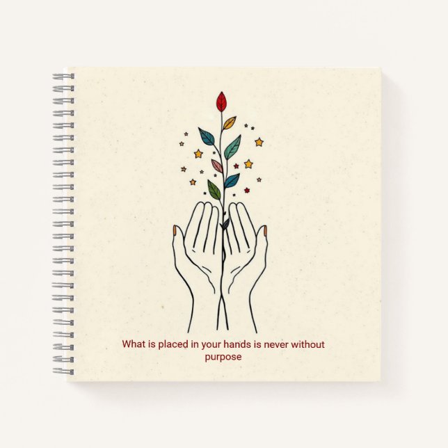 Minimalistische Line Art Journal harte Cover-Skizz Notizbuch (Vorderseite)
