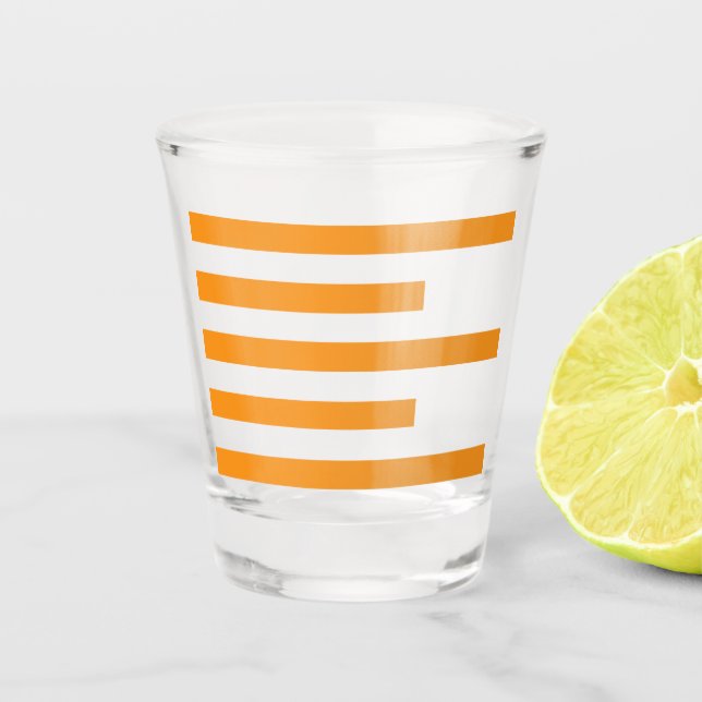 Minimalistische Linie Art Shot Glass Schnapsglas (Vorderseite)