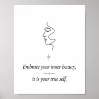 Minimalistische Linienkunst Frauen Gesicht