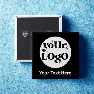 Minimalistische Logos und Texte Button