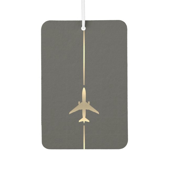 Minimalistische Luftfahrt Autolufterfrischer (Vorderseite)