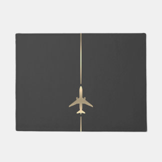 Minimalistische Luftfahrt Fußmatte