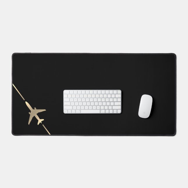 Minimalistische Luftfahrt Schreibtischunterlage (Tastatur & Maus)