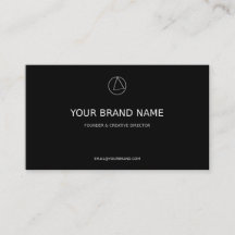 Minimalistische Luxus-QR-Code-Visitenkarte - Moder