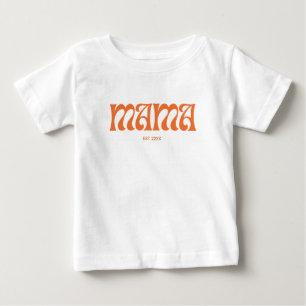 Minimalistische Mama EST Baby T-shirt