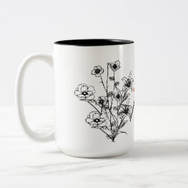 Minimalistische Mama Tasse