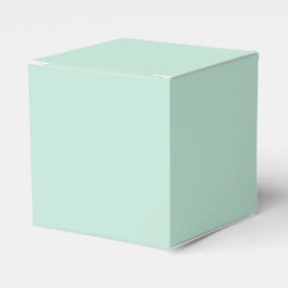 Minimalistische Meeresfrüchte grün solide moderne  Geschenkschachtel