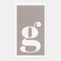 Minimalistische Mit Monogramm Initialzündung in Ta