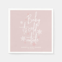 Minimalistische, moderne Baby Girl Dusche Serviette