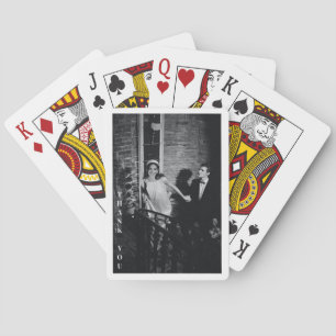 Minimalistische moderne benutzerdefinierte Foto-Ho Spielkarten