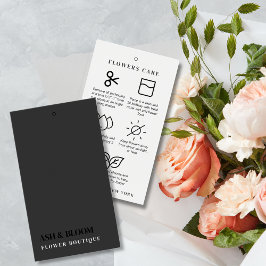 Minimalistische moderne Blume Pflege Florist Hang