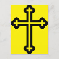 Minimalistische moderne christliche Symbolkunst de