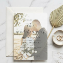 Minimalistische Moderne Elegante Foto Hochzeit