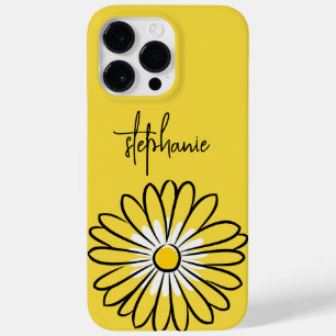 Minimalistische moderne elegante Gänseblümchen-Blu Case-Mate iPhone 14 Pro Max Hülle