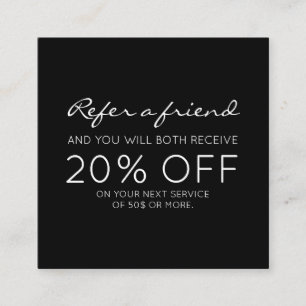 Minimalistische moderne Empfehlung