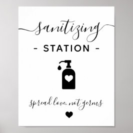 Minimalistische, moderne Entschlackungsanlage für Poster