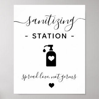 Minimalistische, moderne Entschlackungsanlage für Poster