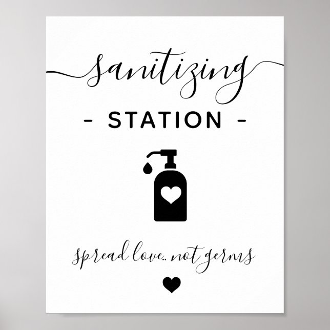 Minimalistische, moderne Entschlackungsanlage für  Poster (Vorne)