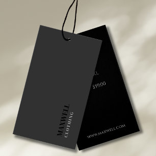 Minimalistische moderne Hang Tags