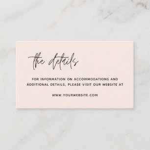 Minimalistische, moderne Hochzeitsdetails - Eintri Platzkarte