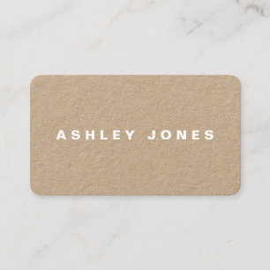 Minimalistische moderne Kraft-Business-Karte Visitenkarte