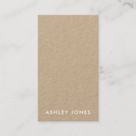 Minimalistische moderne Kraft-Business-Karte Visitenkarte