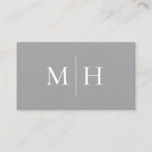 Minimalistische, moderne Linie Initial Monogram Gr