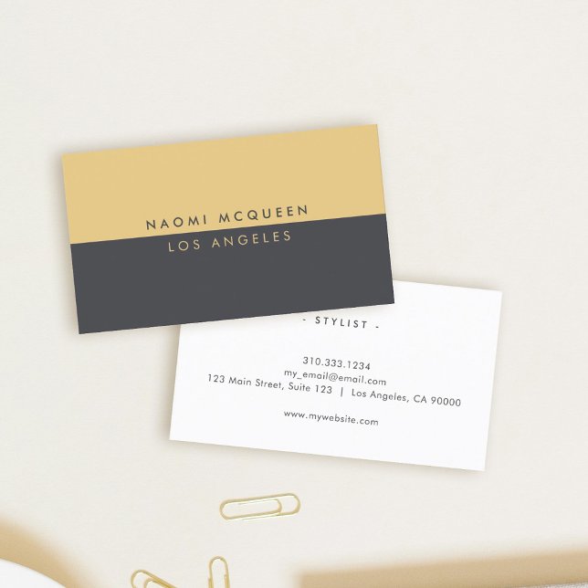 Minimalistische moderne Luxus-Dusty Blue Business  Visitenkarte (Von Creator hochgeladen)