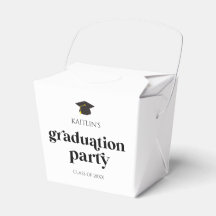 Minimalistische Moderne Retro-Graduierungspartei