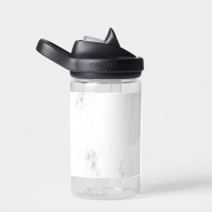 Minimalistische monochrome Grunge-Textur Trinkflasche