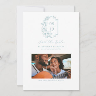 Minimalistische Monogramm   FOTO SAVE THE DATE