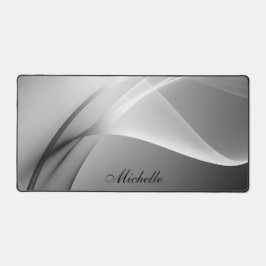 Minimalistische Monogramm Name Kalligrafie Desk Ma Schreibtischunterlage