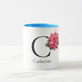 Minimalistische monogramm-Tasse von Catherine mit  Tasse