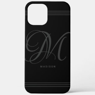 Minimalistische Monogramm und Name Case-M Case-Mate iPhone Hülle