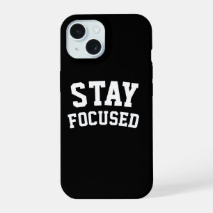 Minimalistische Motivation iPhone 15 Hülle