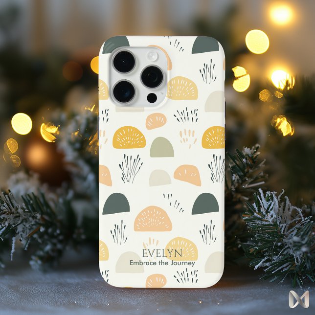 Minimalistische Natur Inspiriert - Abstraktes Boho Case-Mate iPhone Hülle (Von Creator hochgeladen)
