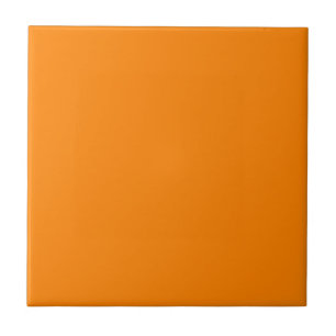 Minimalistische Neonorange Keramikfliese, Größe 4, Fliese