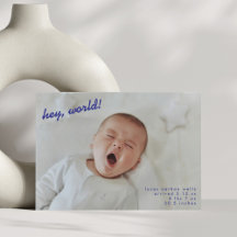 Minimalistische Neue Baby-Foto Neugeborene Hallo G