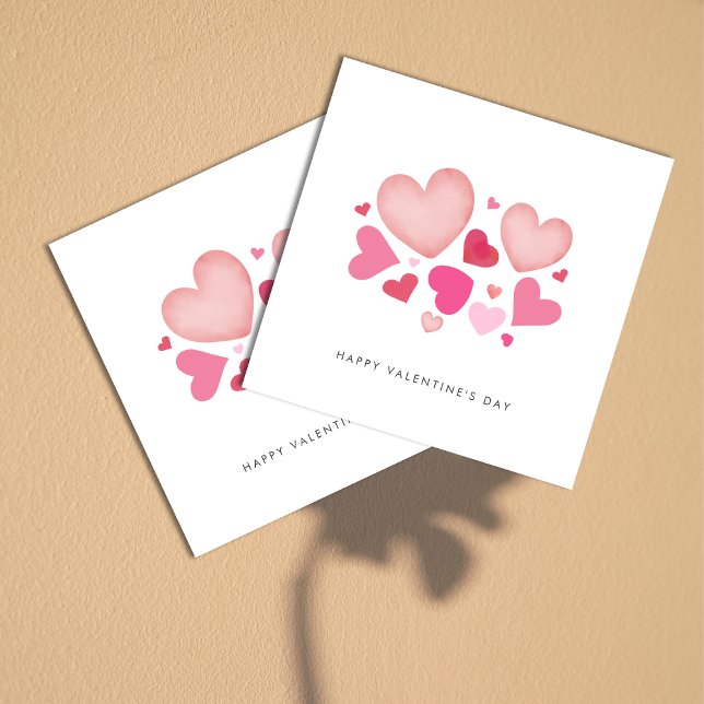 Minimalistische Niedlich Hearts Boyfriend Valentin Einladung (Von Creator hochgeladen)