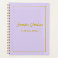 Minimalistische Niedliche Girly Pale Lilac Script
