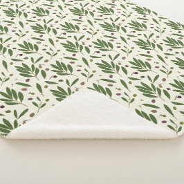 Minimalistische Öle und Branchen - nahtlos. Sherpadecke