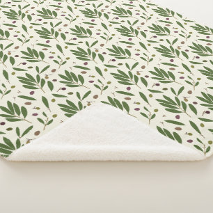Minimalistische Öle und Branchen - nahtlos. Sherpadecke