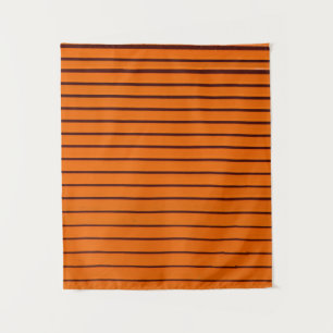 Minimalistische Orangenwandfotografie Wandteppich