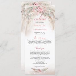 Minimalistische Pampas und Kranzprogramme für stau Programm