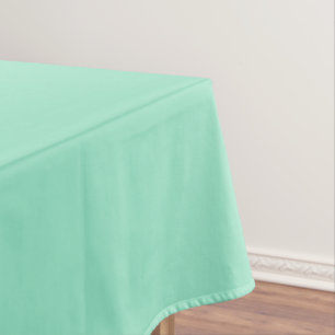 Minimalistische Pastell Minze Solid Color Tischdecke