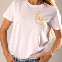 Minimalistische Personalisierte Bridesmaid in Weiß