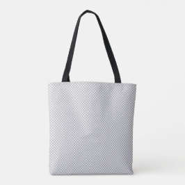 Minimalistische Punkte-Muster-Markttasche Tasche