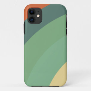 Minimalistische Regenbogenstreifen handgefertigt Case-Mate iPhone Hülle